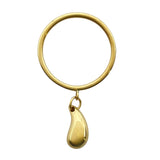 ティファニー TIFFANY＆CO ティアドロップリング ゴールド 750 ジュエリー