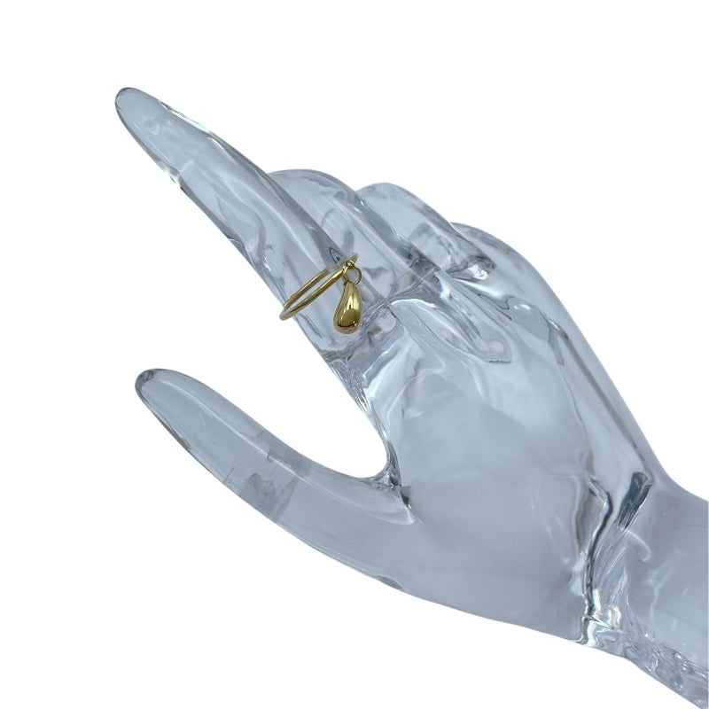 ティファニー TIFFANY＆CO ティアドロップリング ゴールド 750 ジュエリー