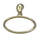 ティファニー TIFFANY＆CO ティアドロップリング ゴールド 750 ジュエリー