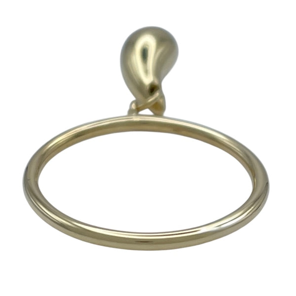 ティファニー TIFFANY＆CO ティアドロップリング ゴールド 750 ジュエリー