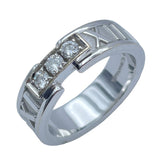 ティファニー TIFFANY＆CO アトラス3PDリング ホワイトゴールド 750 ジュエリー