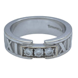 ティファニー TIFFANY＆CO アトラス3PDリング ホワイトゴールド 750 ジュエリー