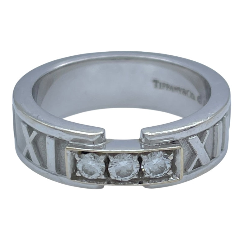 ティファニー TIFFANY＆CO アトラス3PDリング ホワイトゴールド 750 ジュエリー