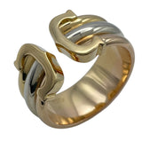 カルティエ Cartier 2CリングLM ゴールドxピンクゴールドxホワイトゴールド 750 ジュエリー