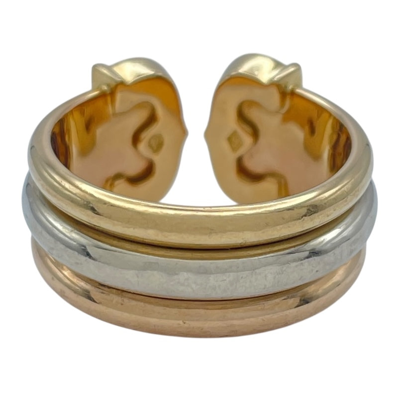 カルティエ Cartier 2CリングLM ゴールドxピンクゴールドxホワイトゴールド 750 ジュエリー