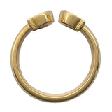 カルティエ Cartier 2CリングLM ゴールドxピンクゴールドxホワイトゴールド 750 ジュエリー
