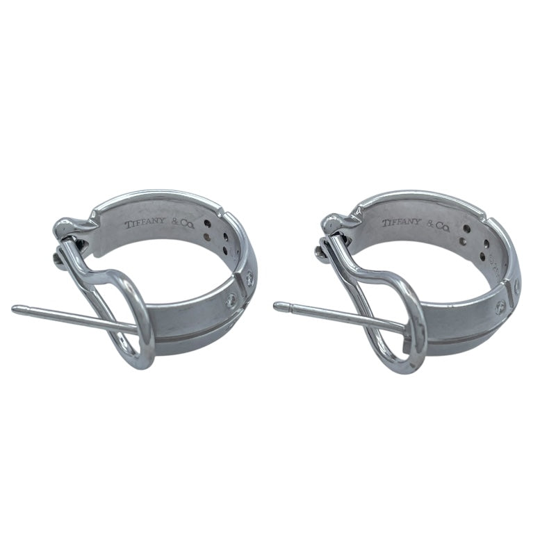 ティファニー TIFFANY＆CO ストリーメリカピアス ホワイトゴールド 750 ジュエリー