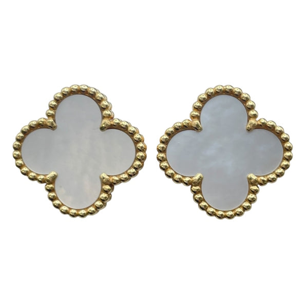 ヴァンクリーフ＆アーペル Van Cleef & Arpels ヴィンテージアルハンブラピアス ゴールド Au750 ジュエリー