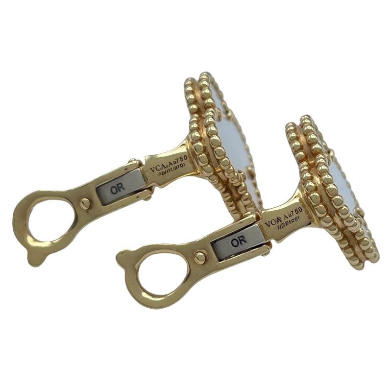 ヴァンクリーフ＆アーペル Van Cleef & Arpels ヴィンテージアルハンブラピアス ゴールド Au750 ジュエリー