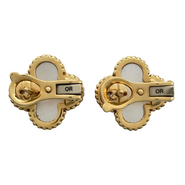 ヴァンクリーフ＆アーペル Van Cleef & Arpels ヴィンテージアルハンブラピアス ゴールド Au750 ジュエリー