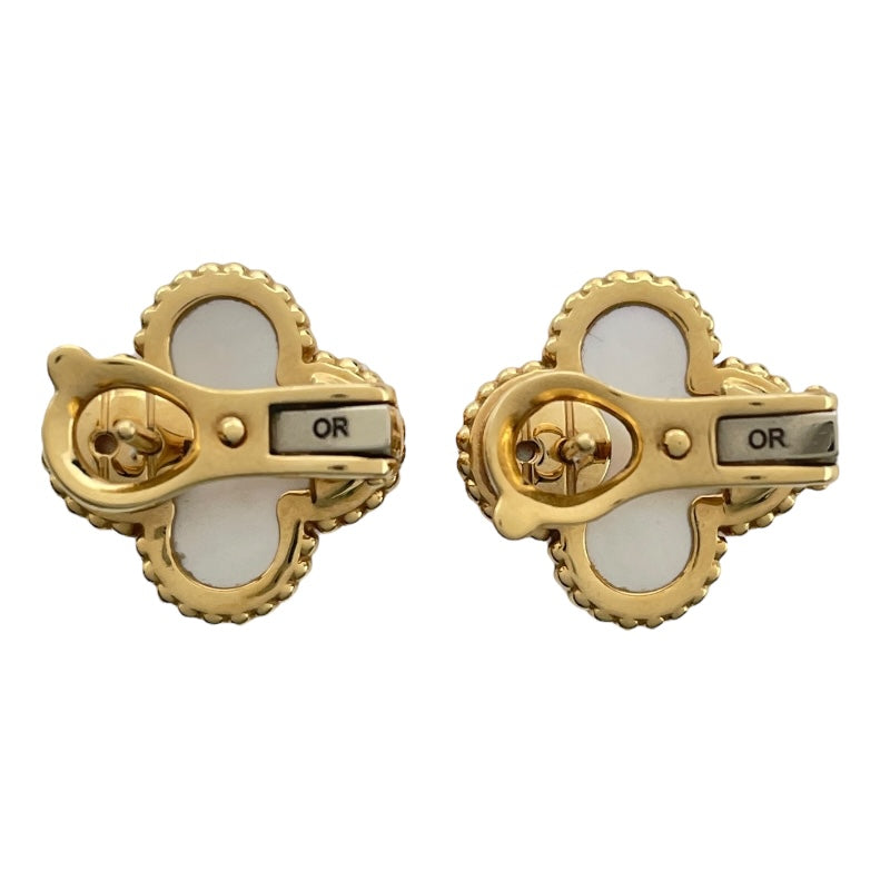 ヴァンクリーフ＆アーペル Van Cleef & Arpels ヴィンテージアルハンブラピアス ゴールド Au750 ジュエリー