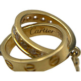 カルティエ Cartier ベビーラブダイヤネックレス ゴールド 750 ジュエリー