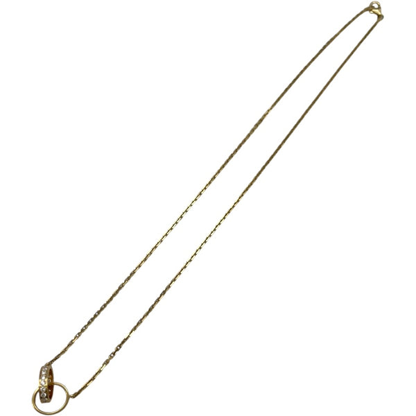 カルティエ Cartier ベビーラブダイヤネックレス ゴールド 750 ジュエリー