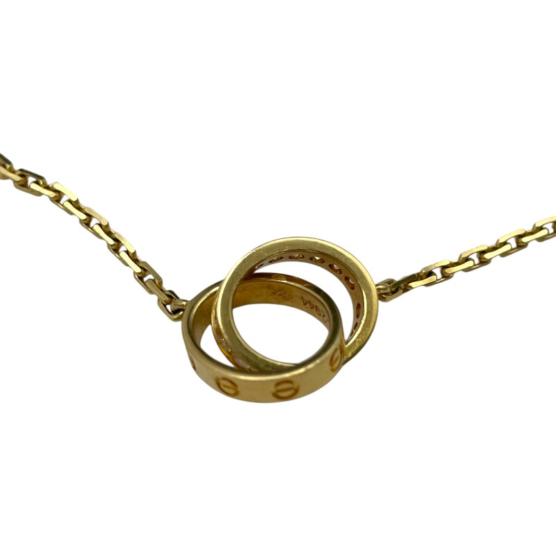 カルティエ Cartier ベビーラブダイヤネックレス ゴールド 750 ジュエリー