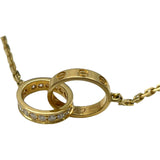 カルティエ Cartier ベビーラブダイヤネックレス ゴールド 750 ジュエリー
