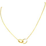 カルティエ Cartier ベビーラブダイヤネックレス ゴールド 750 ジュエリー