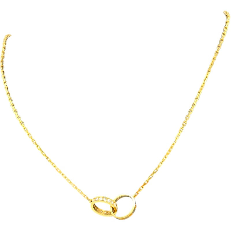 カルティエ Cartier ベビーラブダイヤネックレス ゴールド 750 ジュエリー