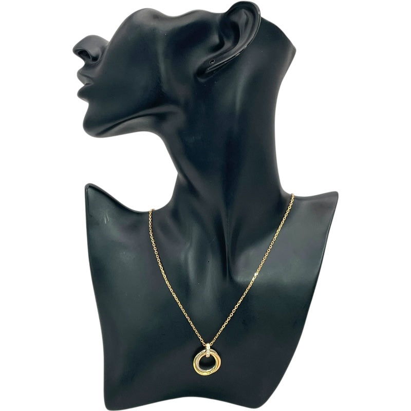 カルティエ Cartier トリニティダイヤネックレス ピンクゴールド 750 ジュエリー