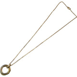 カルティエ Cartier トリニティダイヤネックレス ピンクゴールド 750 ジュエリー