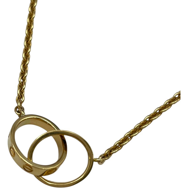 カルティエ Cartier ベビーラブネックレス ゴールド Au750 ジュエリー
