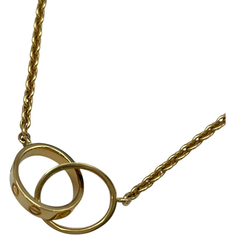 カルティエ Cartier ベビーラブネックレス ゴールド Au750 ジュエリー