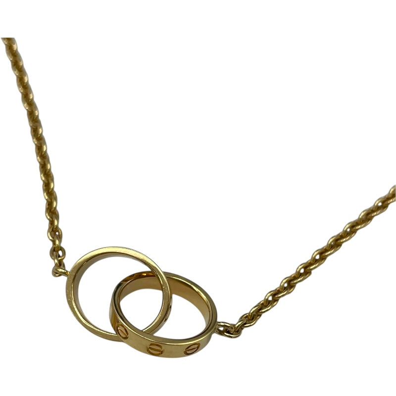 カルティエ Cartier ベビーラブネックレス ゴールド Au750 ジュエリー