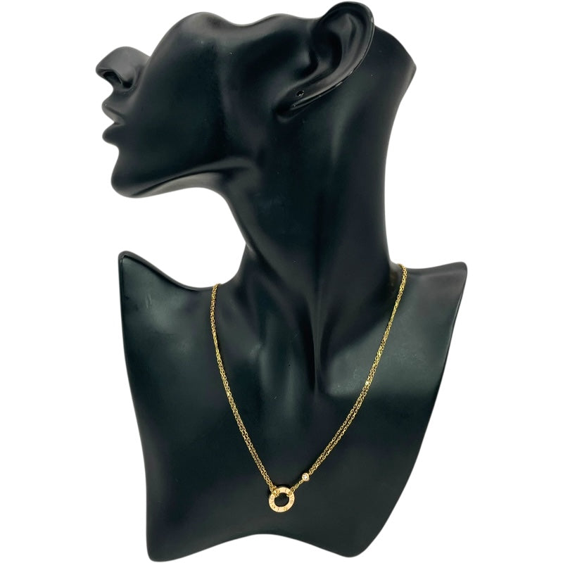 カルティエ Cartier ラブサークル2Pダイヤネックレス ゴールド Au750 ジュエリー