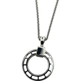 ブルガリ BVLGARI ブルガリブルガリ1Pダイヤサークルネックレス ホワイトゴールド Au750 ジュエリー