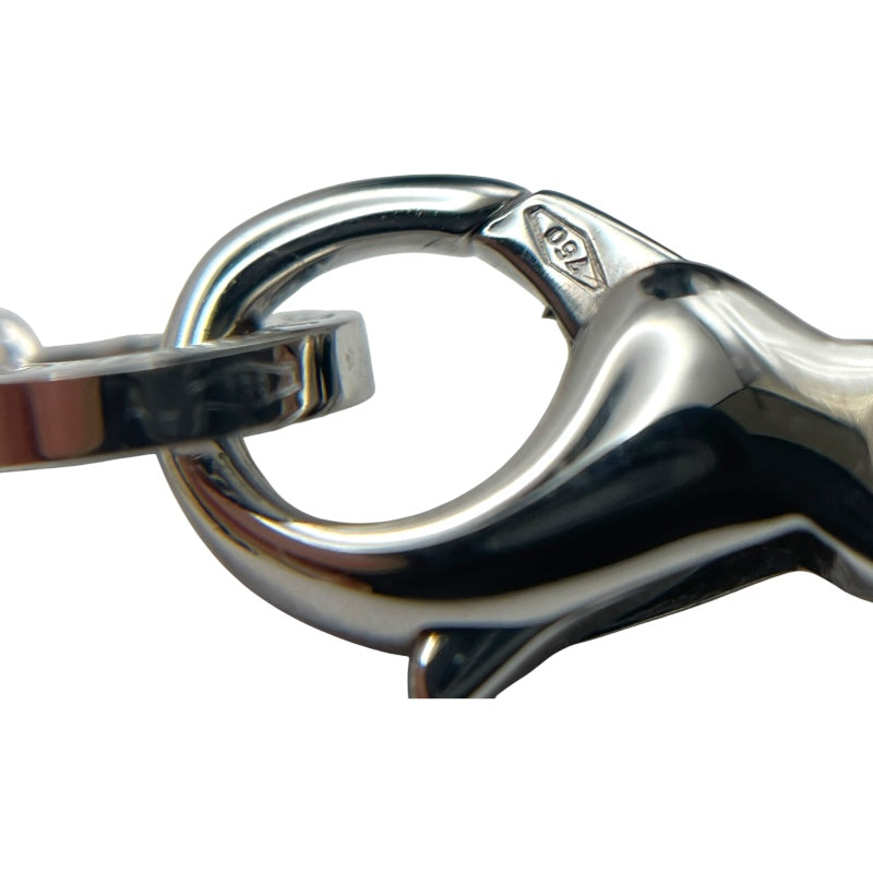 ブルガリ BVLGARI ブルガリブルガリ1Pダイヤサークルネックレス ホワイトゴールド Au750 ジュエリー