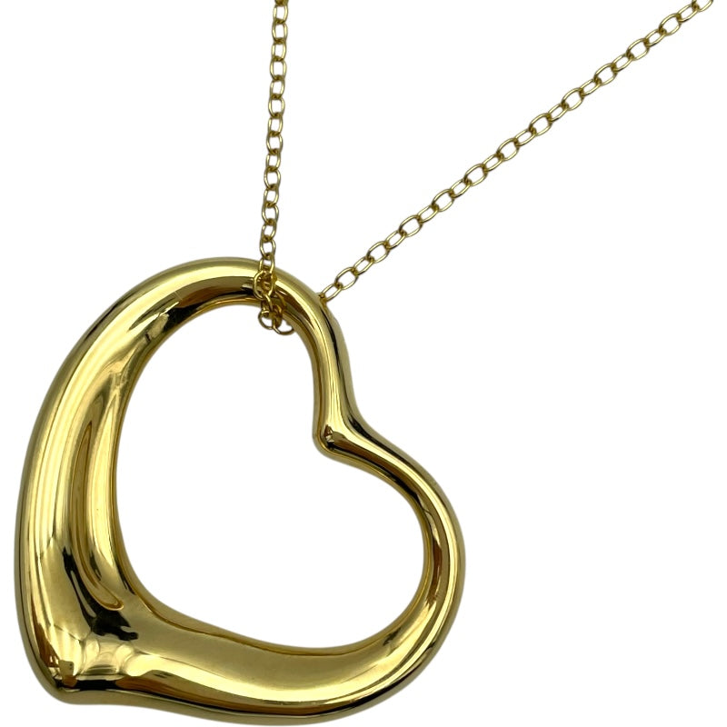 ティファニー TIFFANY＆CO オープンハートネックレス ゴールド 750 ジュエリー