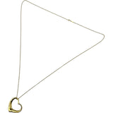 ティファニー TIFFANY＆CO オープンハートネックレス ゴールド 750 ジュエリー