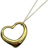 ティファニー TIFFANY＆CO オープンハートネックレス ゴールド 750 ジュエリー