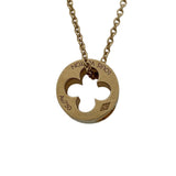 ルイ・ヴィトン LOUIS VUITTON パンダンティフ アンプラントネックレス イエローゴールド Au750 ジュエリー