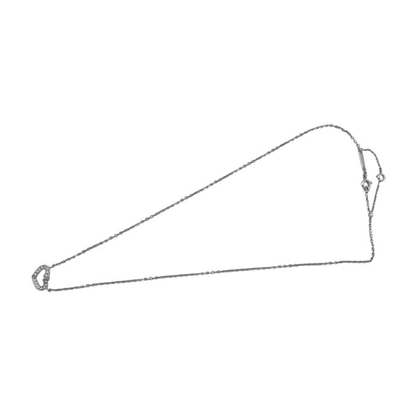 カルティエ Cartier Cハートダイヤネックレス ホワイトゴールド 750 ダイヤモンド ジュエリー