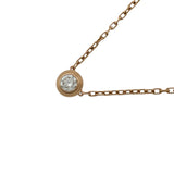 カルティエ Cartier ダムール 1Pダイヤネックレス LM ピンクゴールド Au750 ダイヤモンド ジュエリー