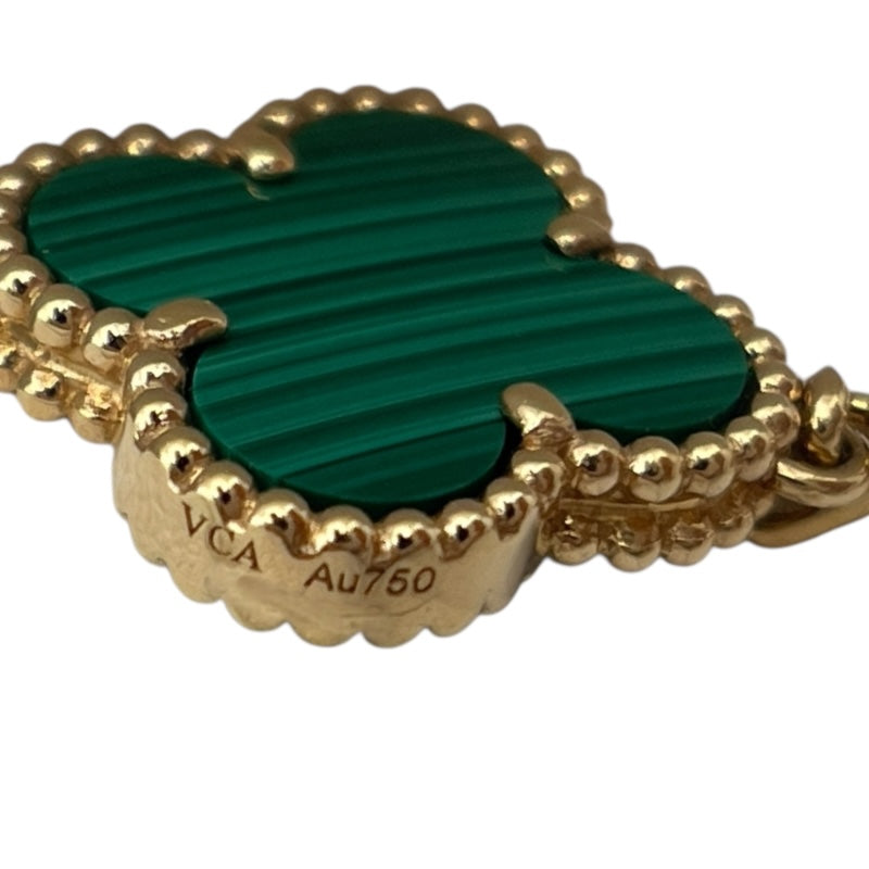 ヴァンクリーフ＆アーペル Van Cleef & Arpels ヴィンテージ アルハンブラ ブレスレット 5モチーフ イエローゴールド Au750 ダイヤモンド ジュエリー