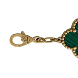ヴァンクリーフ＆アーペル Van Cleef & Arpels ヴィンテージ アルハンブラ ブレスレット 5モチーフ イエローゴールド Au750 ダイヤモンド ジュエリー