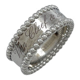 ヴァンクリーフ＆アーペル Van Cleef & Arpels ペルレシニアチュールリング ホワイトゴールド 750 ジュエリー