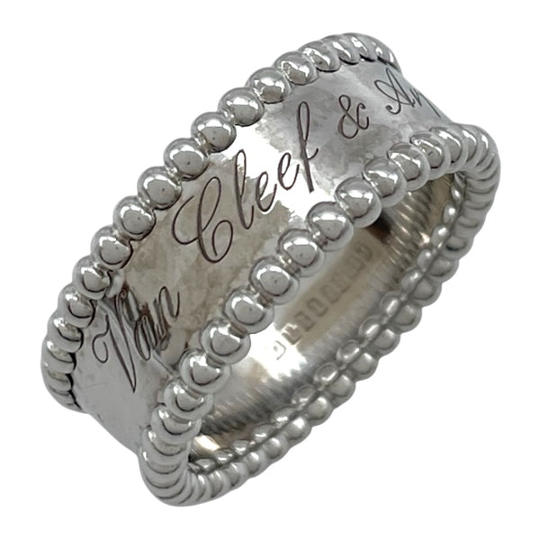 ヴァンクリーフ＆アーペル Van Cleef & Arpels ペルレシニアチュールリング ホワイトゴールド 750 ジュエリー