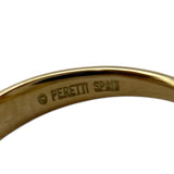 ティファニー TIFFANY＆CO オープンハートリング ゴールド 750 ダイヤモンド　 ジュエリー