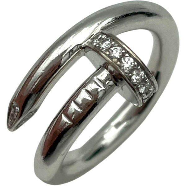 カルティエ Cartier ジュストアンクルダイヤリング ホワイトゴールド 750 ジュエリー