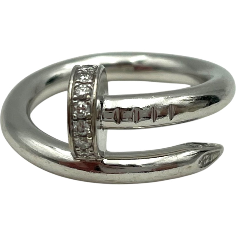 カルティエ Cartier ジュストアンクルダイヤリング ホワイトゴールド 750 ジュエリー