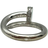 カルティエ Cartier ジュストアンクルダイヤリング ホワイトゴールド 750 ジュエリー