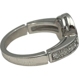 ブルガリ BVLGARI ブルガリブルガリサークルダイヤリング ホワイトゴールド 750 ジュエリー