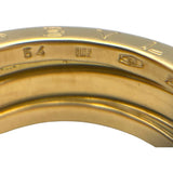 ブルガリ BVLGARI ビーゼロワンリング3バンド(S) ゴールド 750 ジュエリー