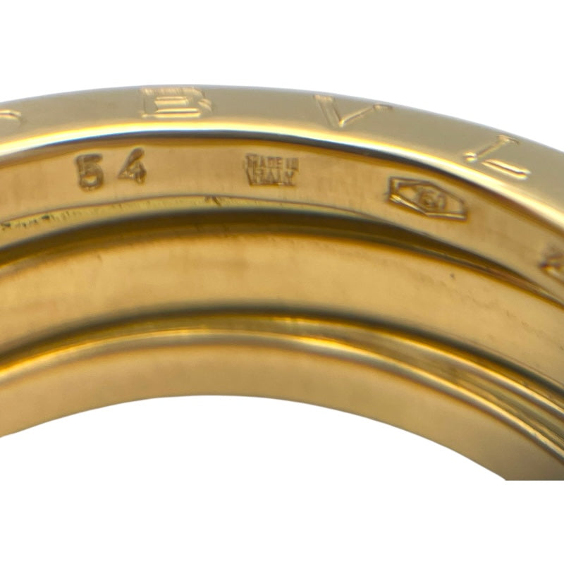 ブルガリ BVLGARI ビーゼロワンリング3バンド(S) ゴールド 750 ジュエリー