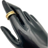 ブルガリ BVLGARI ビーゼロワンリング3バンド(S) ゴールド 750 ジュエリー