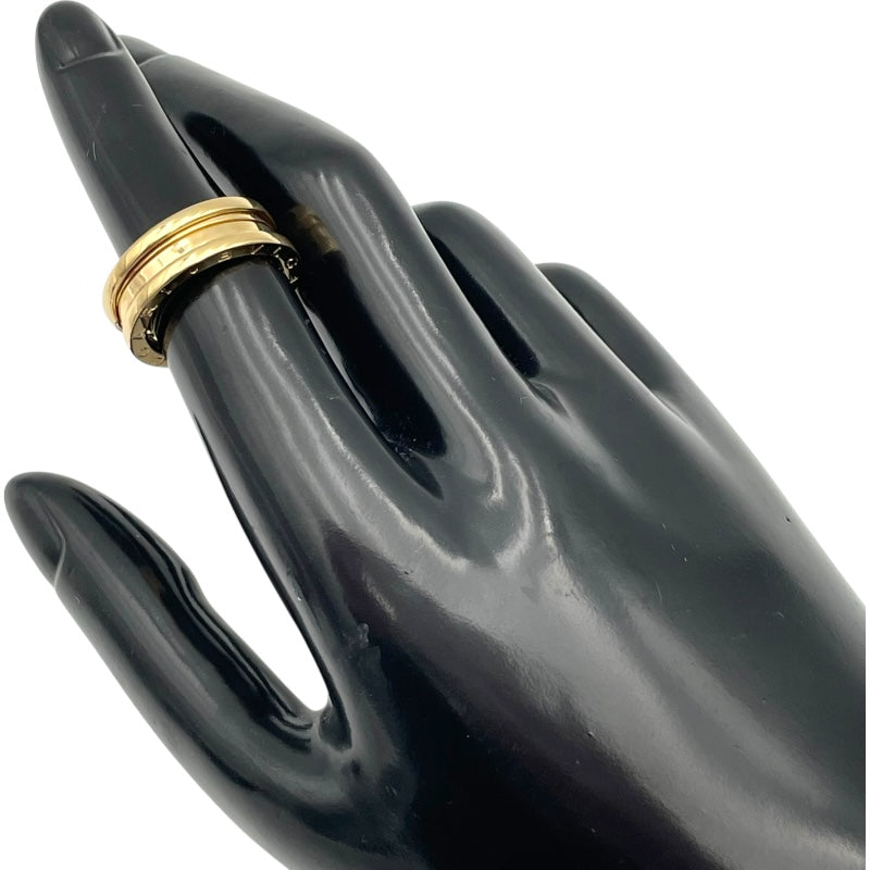 ブルガリ BVLGARI ビーゼロワンリング3バンド(S) ゴールド 750 ジュエリー