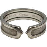 カルティエ Cartier C2リングSM ホワイトゴールド 750 ジュエリー