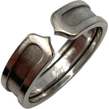 カルティエ Cartier C2リングSM ホワイトゴールド 750 ジュエリー